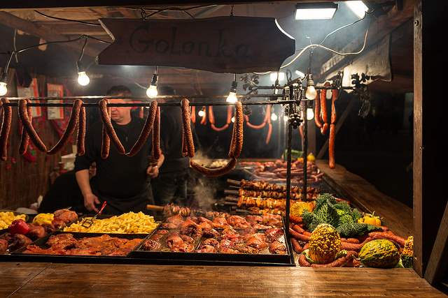 mercatini cracovia gastronomia Mattia Panciroli