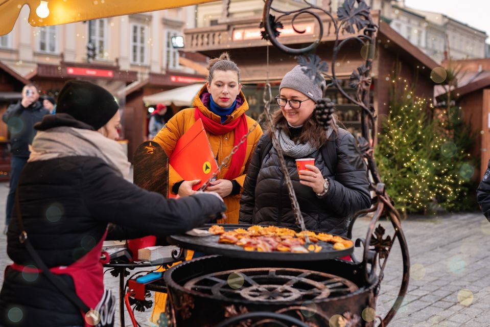 mercatino di natale cracovia visitatori